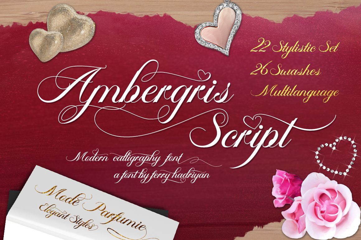 Ambergris Script Free Personal